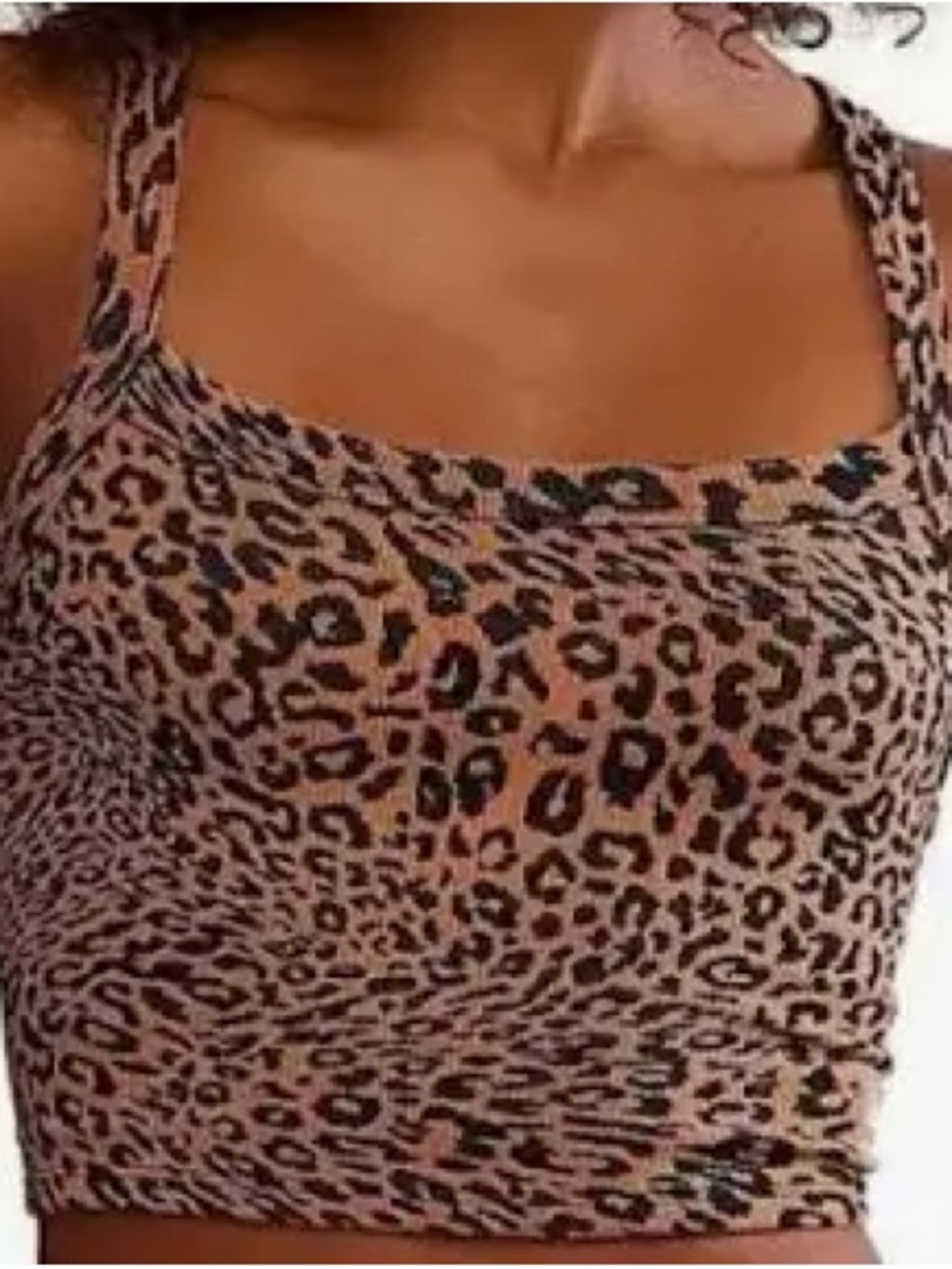 Free People all clear Leopard Print in toasted almond - Picture 10 of 10